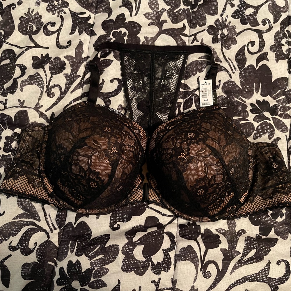 Torrid T-SHIRT LIGHTLY LINED FLEUR LACE BRA
